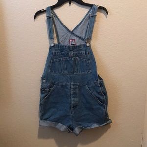 Denim overalls